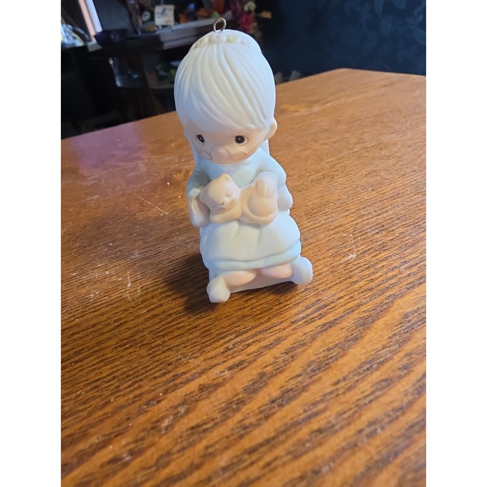 Enesco Precious Moments 1983 The Purr-fect Grandma Ornament E0516 Jonathan David - Picture 2 of 6